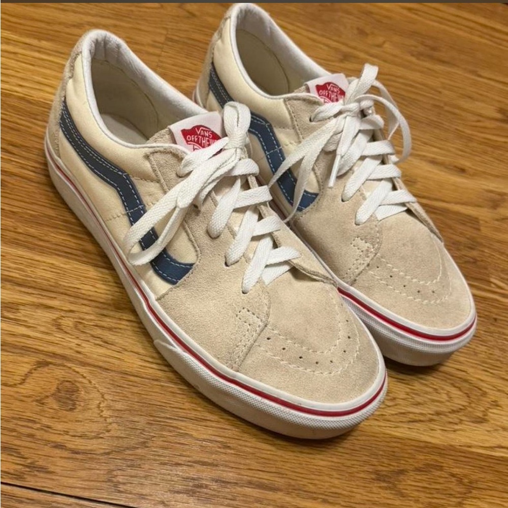 Vans suede striped sk8-low sneakers